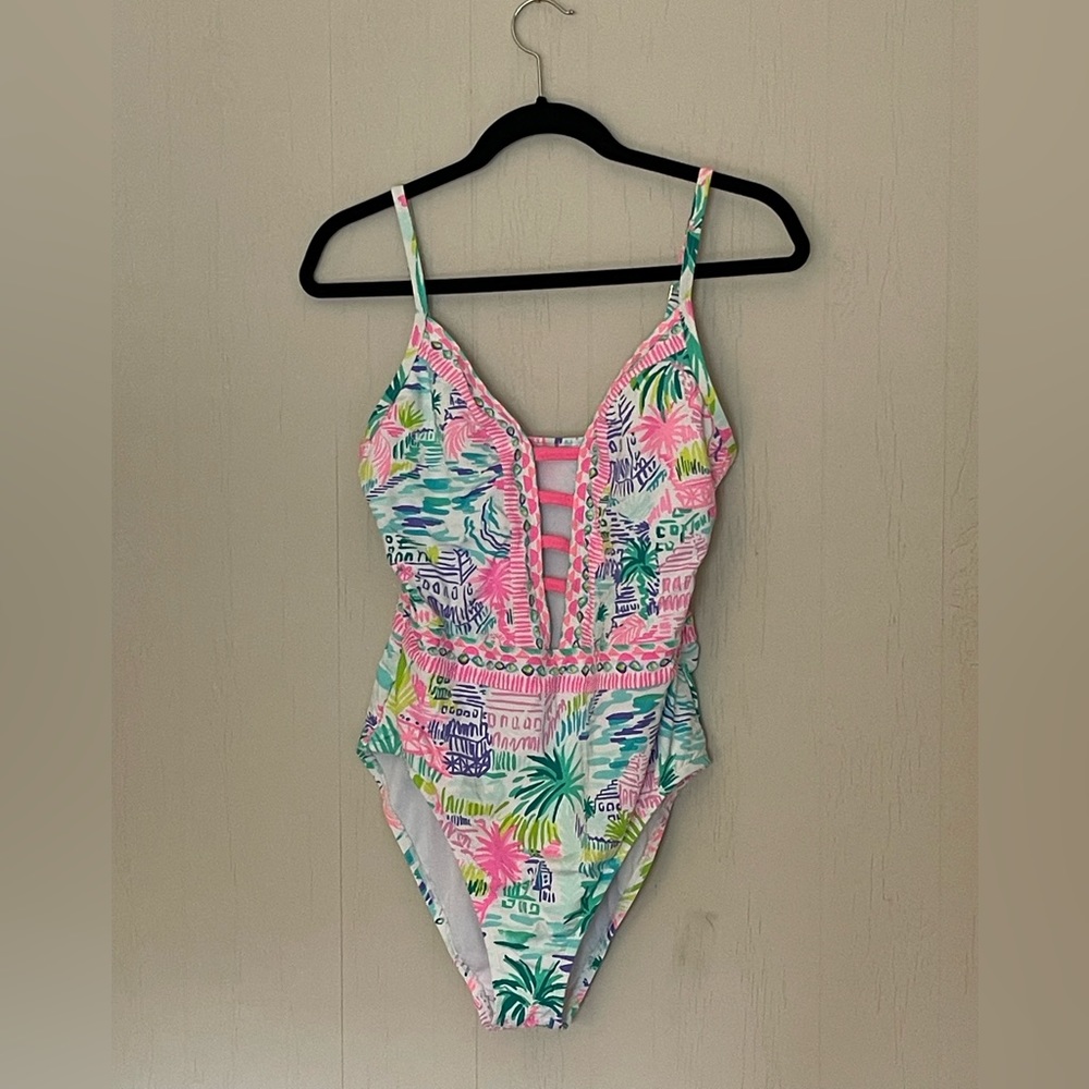 Lilly Pulitzer jaspen swimsuit size 12